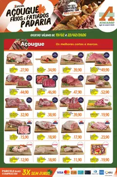 Pré-Visualização do folheto "Ofertas - RS" da loja Atacadão válido a partir de 19/02/2026