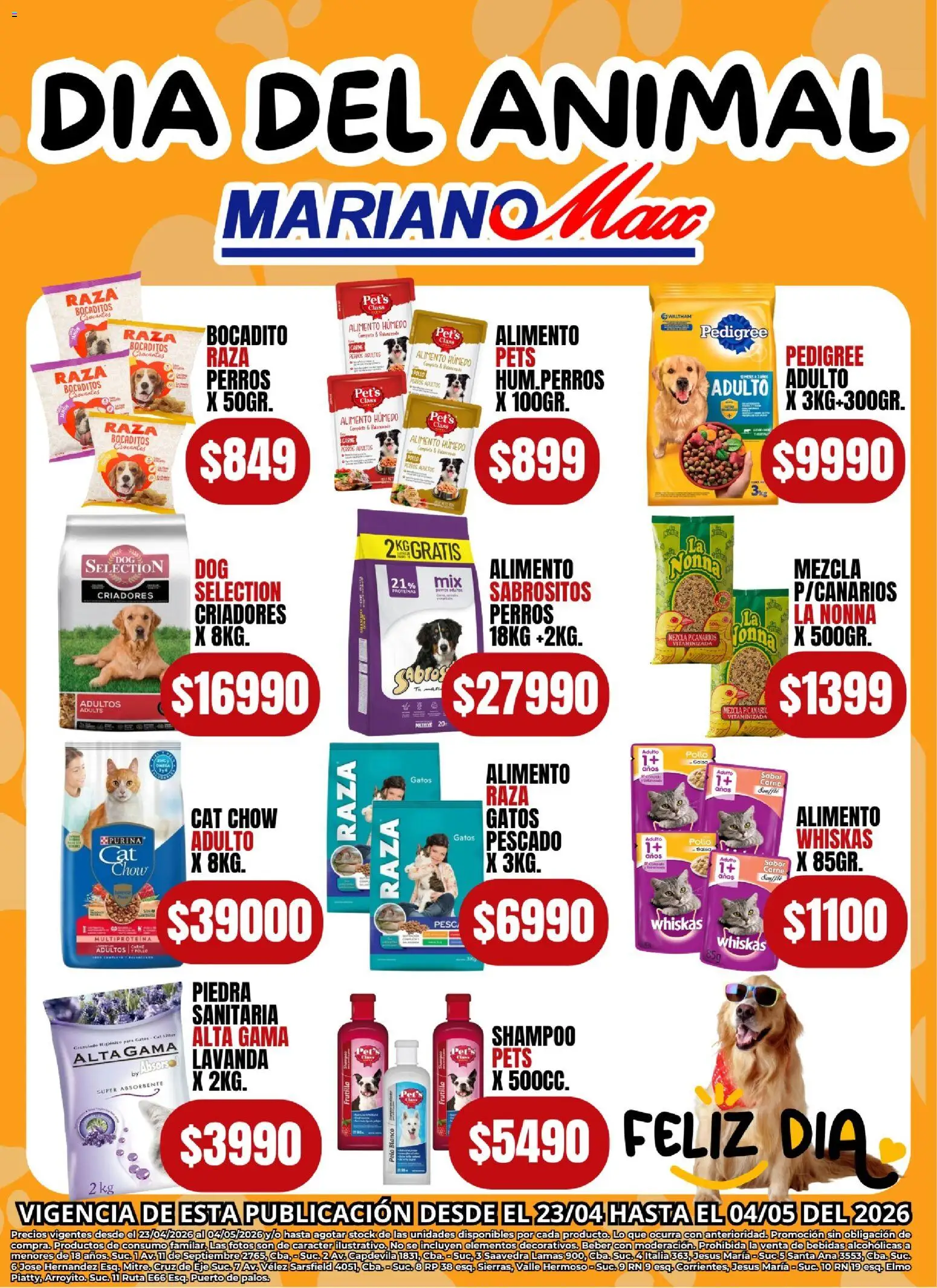 Vista previa del folleto de la tienda Mariano Max válido desde el 23/04/2026 