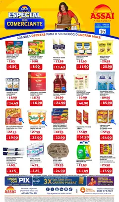 Pré-Visualização do folheto "Assaí Atacadista ofertas - RN" da loja Assaí Atacadista válido a partir de 16/03/2026