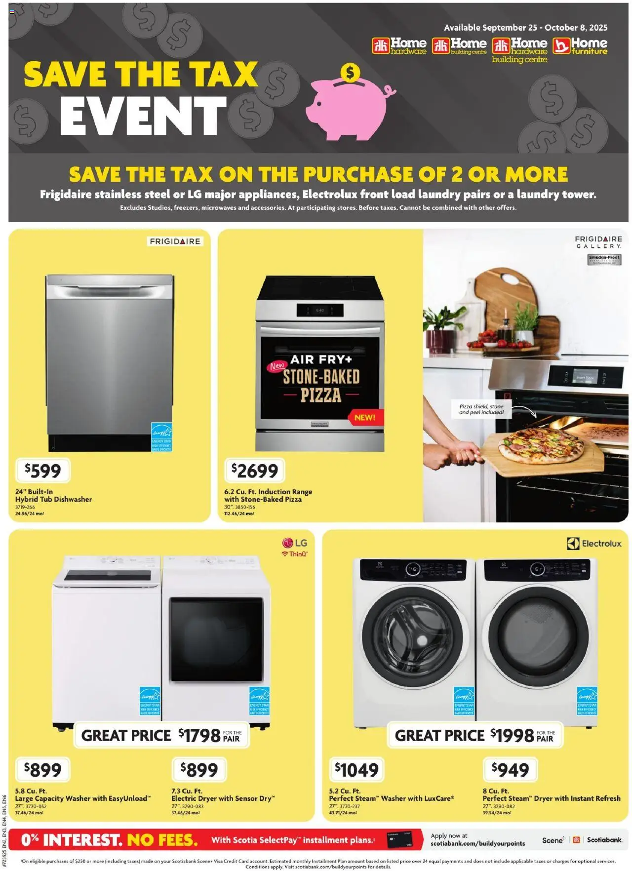 Home Hardware flyer valid from Sep 25, 2025 - page number 1