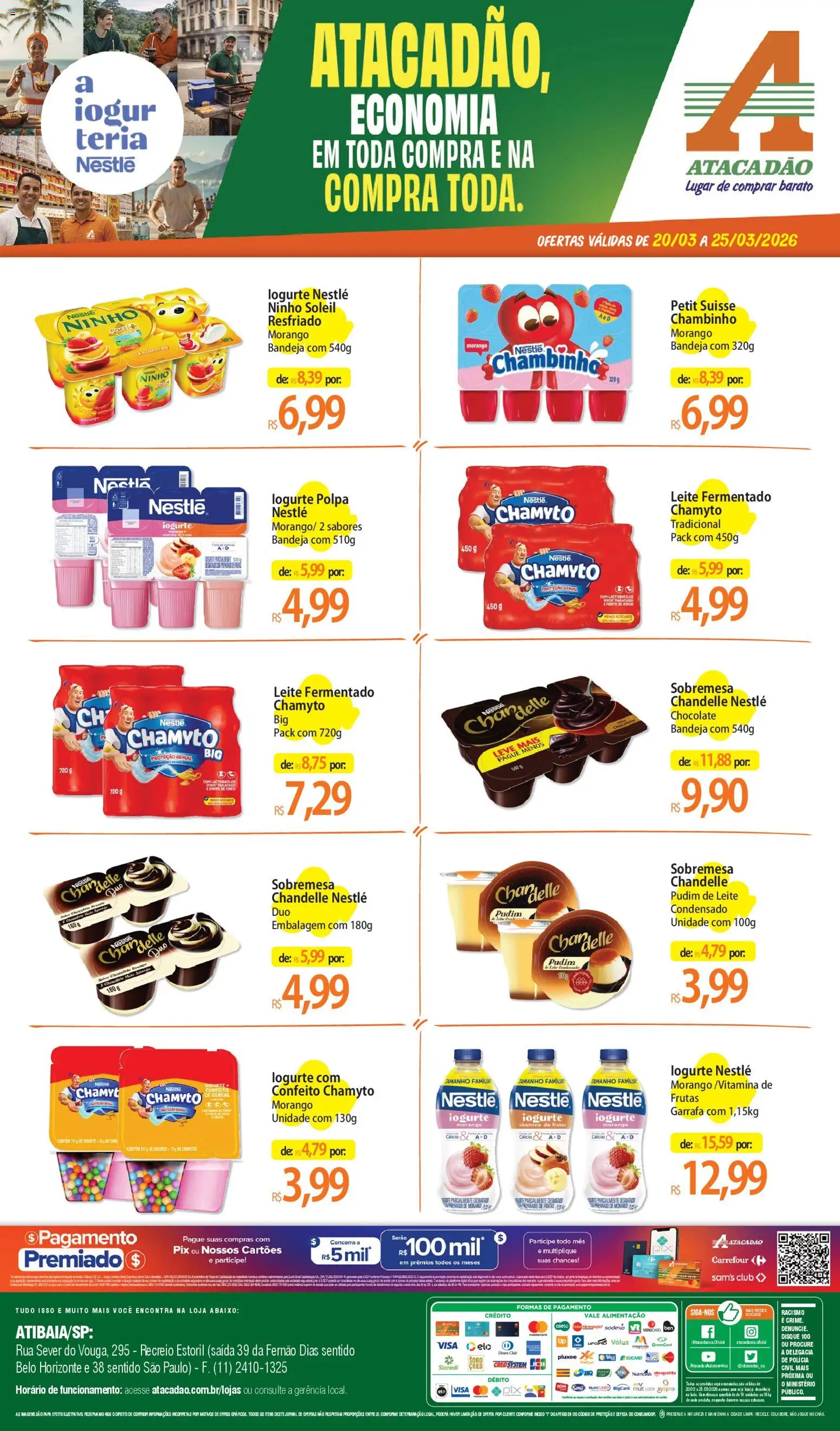 Pré-Visualização do folheto "Atacadão ofertas - SP" da loja Atacadão válido a partir de 20/03/2026