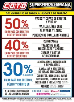 Vista previa del folleto de la tienda Coto válido desde el 30/01/2026 
