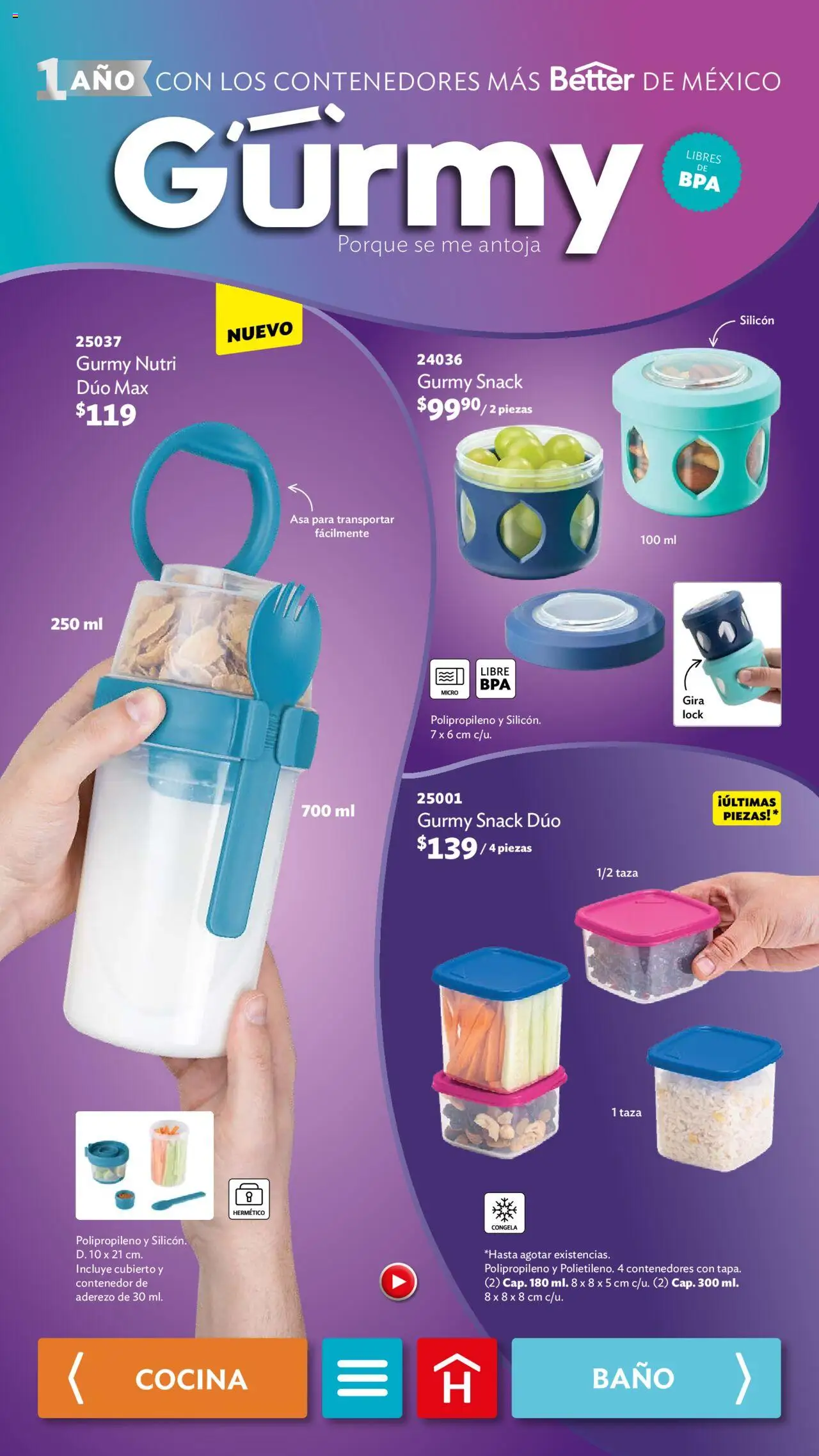 Campaña 6 2025 Betterware y sus promociones válidas desde el 02/06/2025 - Número de página 72