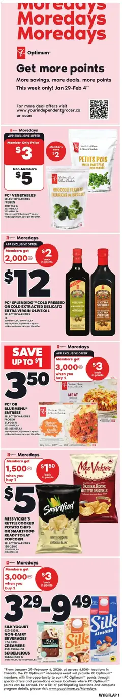 Un aperçu du dépliant Weekly Flyer - AB du magasin Loblaws est valide à partir 29 janv. 2026