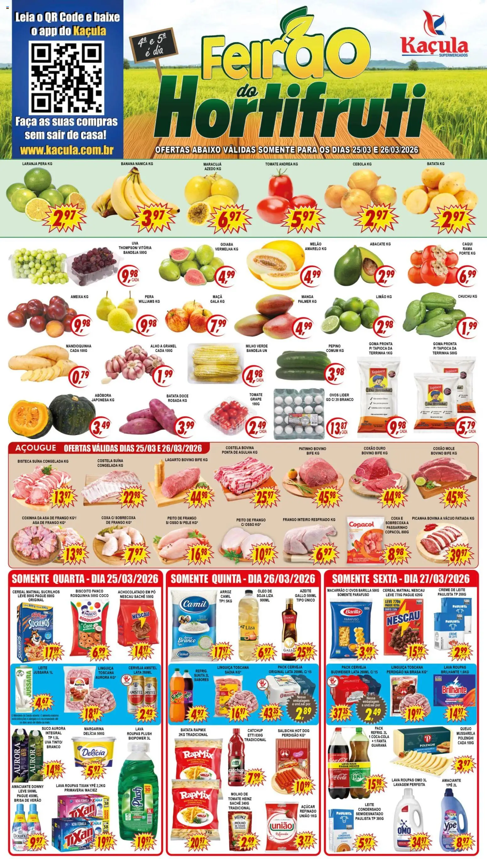 Pré-Visualização do folheto "Kaçula - Ofertas da semana" da loja Kaçula válido a partir de 25/03/2026