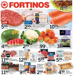 Preview of leaflet Weekly flyer / circulaire from shop Fortinos is valid from Aug 07, 2025