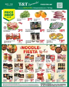 Preview of leaflet Weekly Flyer - AB from shop T&T Supermarket is valid from Oct 31, 2025