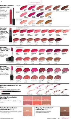 Ad Preview of Mary Kay The Look Fall/Holiday 2025 from 09/16/2025 | Page: 33