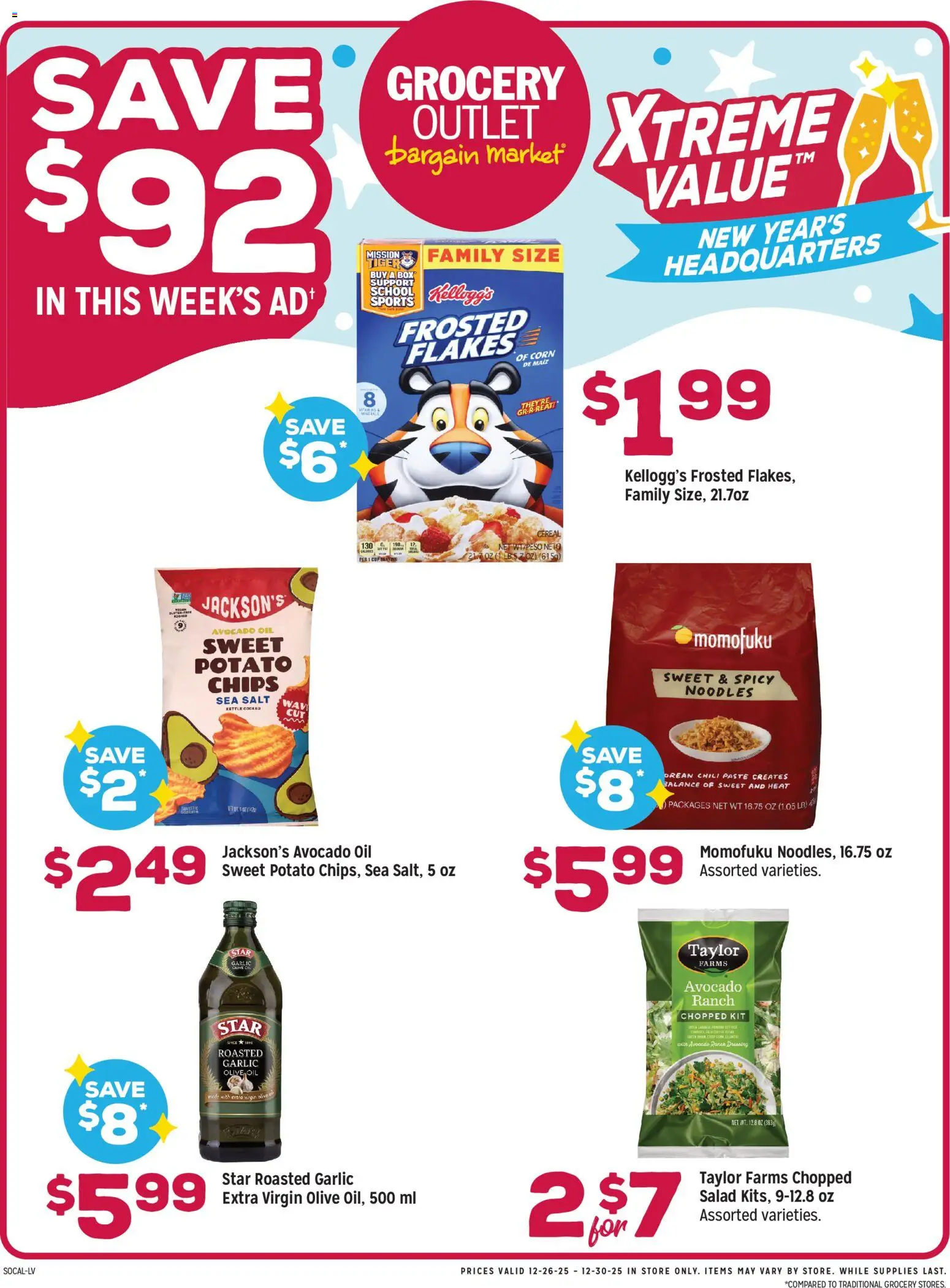 Ad Preview of Grocery Outlet Weekly Ad from 12/26/2025