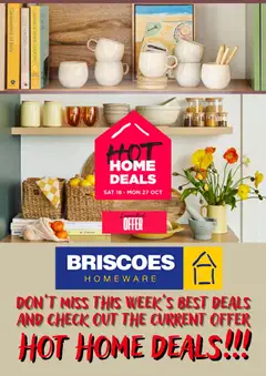 Preview of catalogue Catalogue from shop Briscoes valid 18 Oct 2025