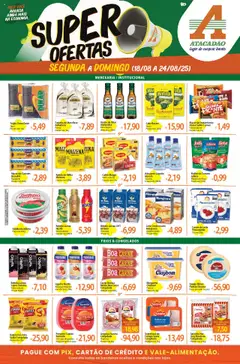 Pré-Visualização do folheto "Ofertas da semana" da loja Atacadão válido a partir de 18/08/2025
