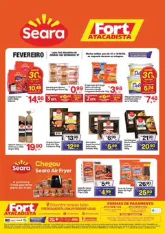 Pré-Visualização do folheto "Ofertas Seara" da loja Fort Atacadista válido a partir de 01/02/2026
