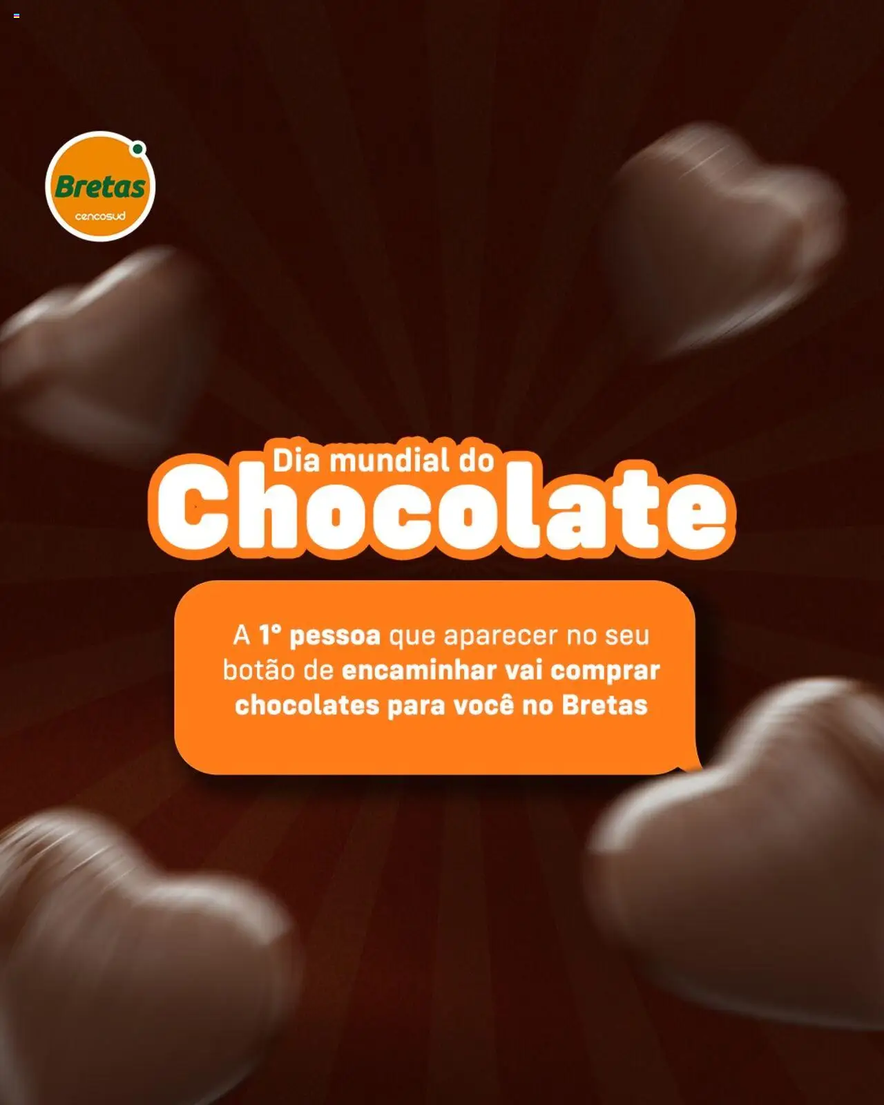 Bretas folheto "Ofertas da semana" válido a partir de 07/07/2025 - número de página 1 - Chocolate