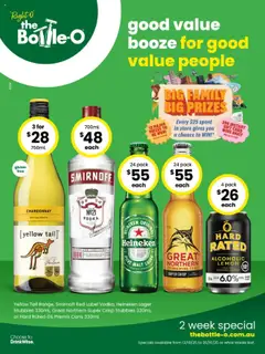 Preview of catalogue Catalogue CANBERRA from shop The Bottle-O valid 13/10/2025