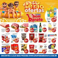 Pré-Visualização do folheto "Ofertas da semana" da loja Supermercado Bem Barato válido a partir de 06/01/2026