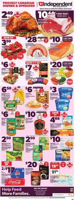Preview of leaflet Independent Grocer flyer - NS from shop Independent Grocer is valid from Apr 02, 2026