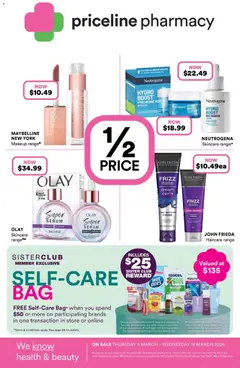 Preview of catalogue Priceline Pharmacy catalogue from shop Priceline Pharmacy valid 05/03/2026