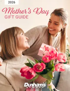 Ad Preview of Dunham's Sports Dunham's Sports Mother's Day Gift Guide from 04/09/2026