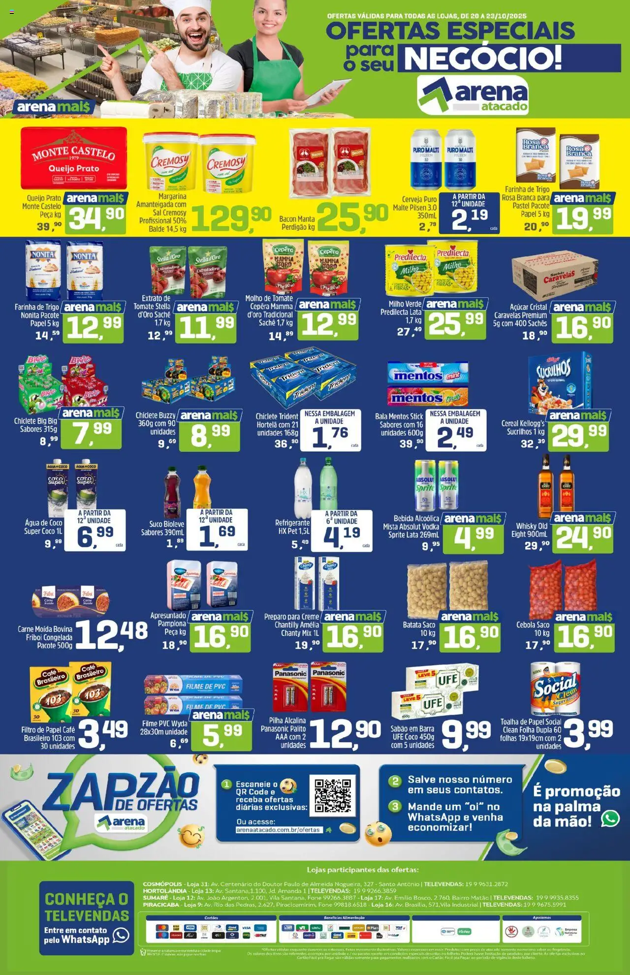Arena Atacado folheto "Ofertas Especiais" válido a partir de 20/10/2025 - número de página 1