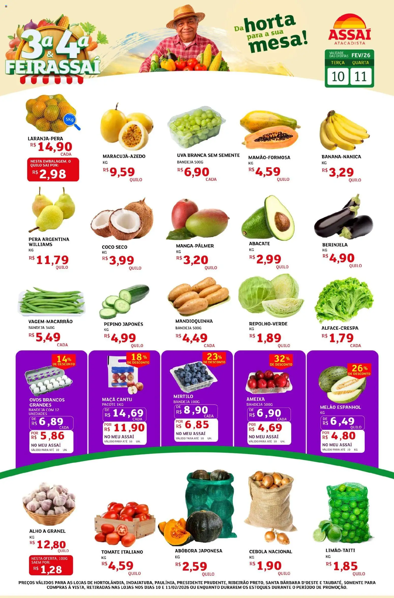 Pré-Visualização do folheto "Encarte - SP" da loja Assaí Atacadista válido a partir de 10/02/2026