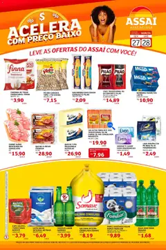 Pré-Visualização do folheto "Assaí Atacadista ofertas - SE" da loja Assaí Atacadista válido a partir de 27/03/2026