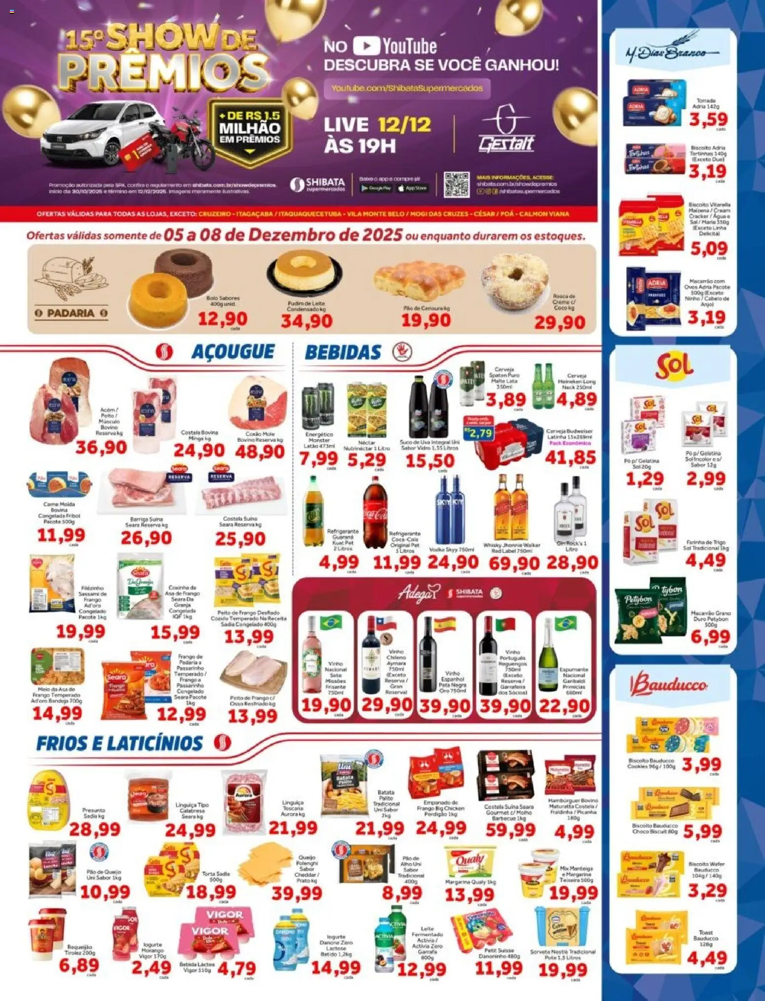 Pré-Visualização do folheto "Ofertas da semana" da loja Shibata válido a partir de 05/12/2025