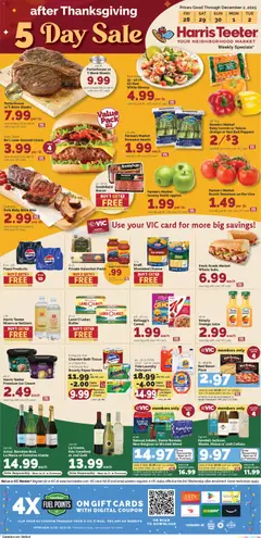 Ad Preview of Harris Teeter Weekly Ad from 11/28/2025