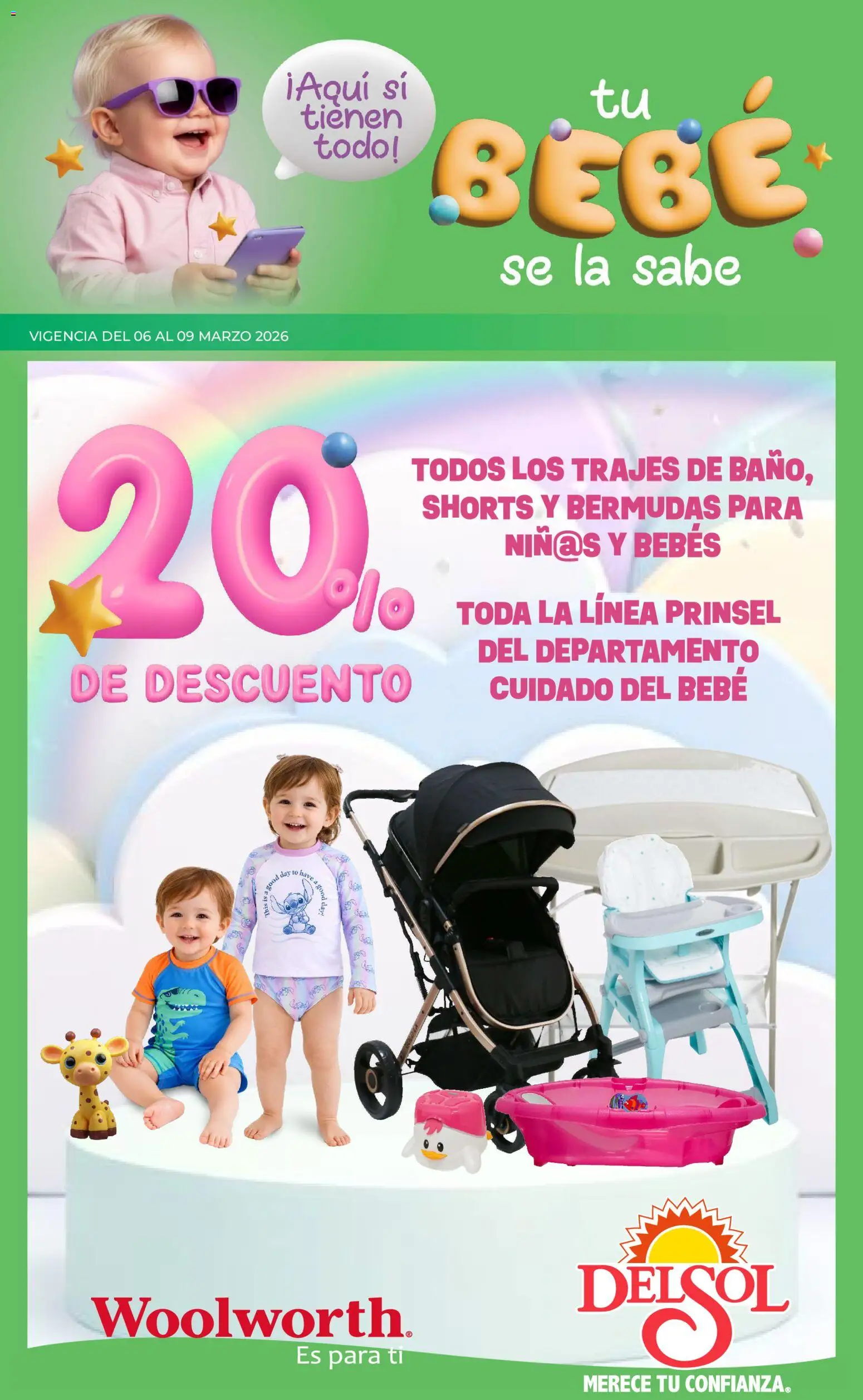 Vista previa las ofertas de la tienda Del Sol y Woolworth - Del Sol y Woolworth catálogo desde el 06/03/2026 