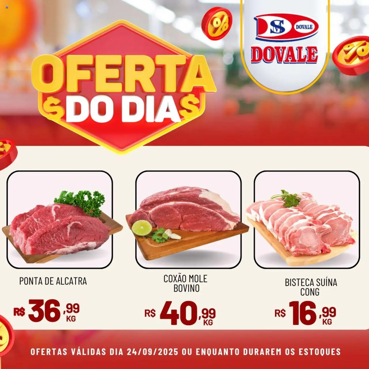 Dovale folheto "Ofertas do Dia" válido a partir de 24/09/2025 - número de página 1