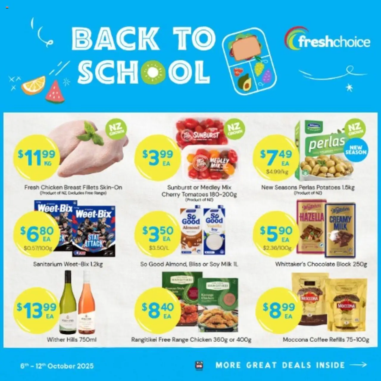 Catalogue FreshChoice catalogue valid from 6 Oct 2025 - page 1