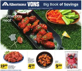 Ad Preview of Vons Big Book of Savings from 08/27/2025