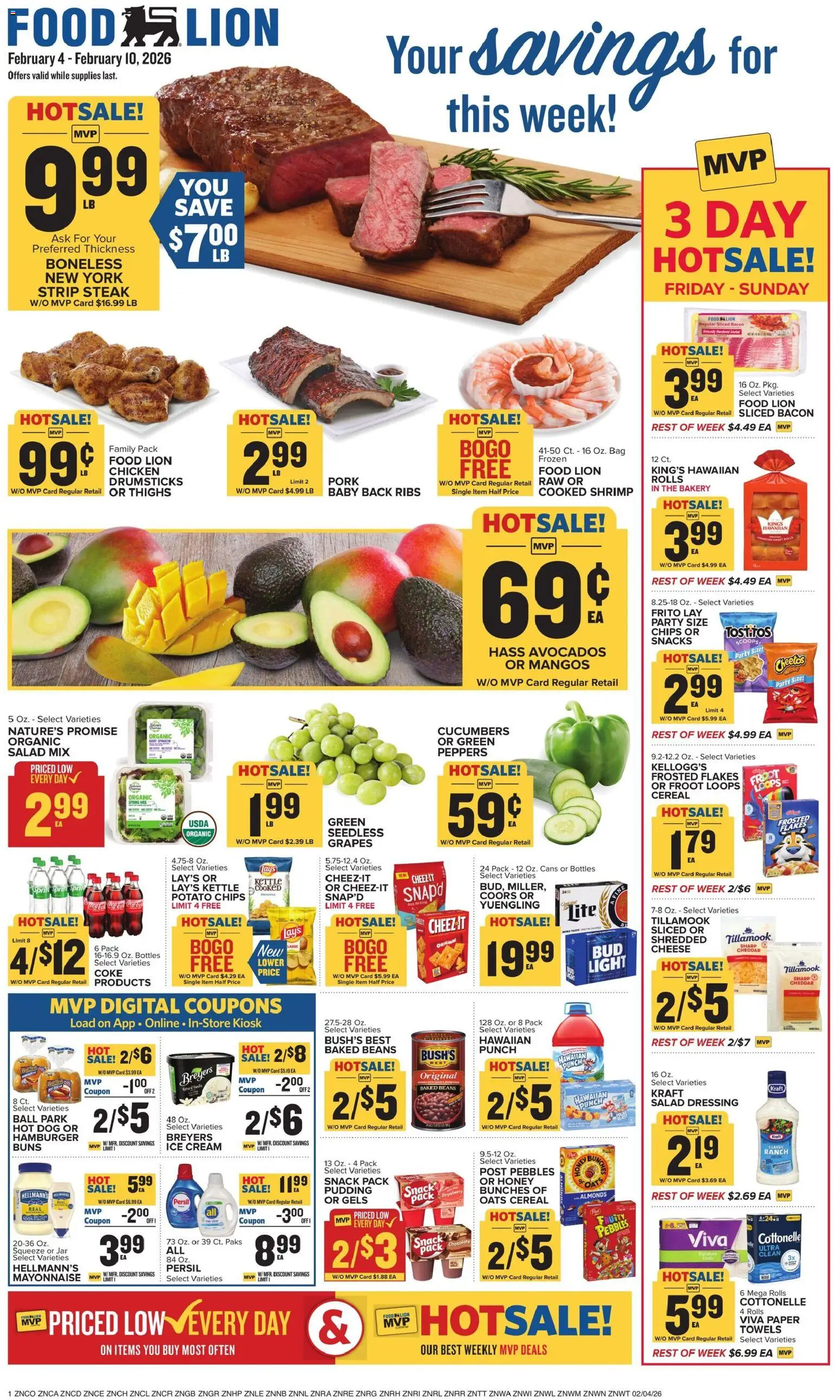 Ad Preview of Food Lion Weekly Ad from 02/04/2026