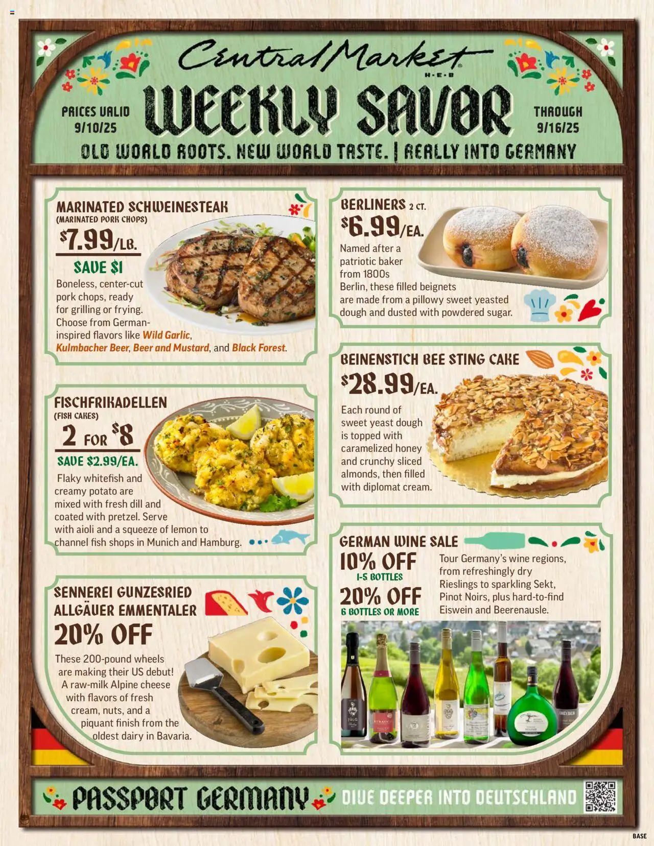 Central Market Weekly Ad from 09/10/2025 - Flyer - Page number 1