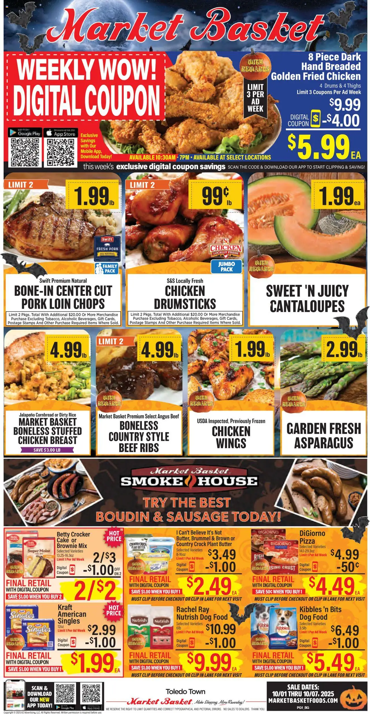 Market Basket Weekly Ad from 10/01/2025 - Flyer - Page number 1