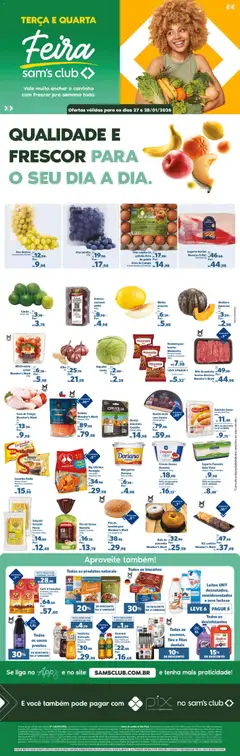 Pré-Visualização do folheto "Ofertas da semana" da loja Sam's Club válido a partir de 27/01/2026