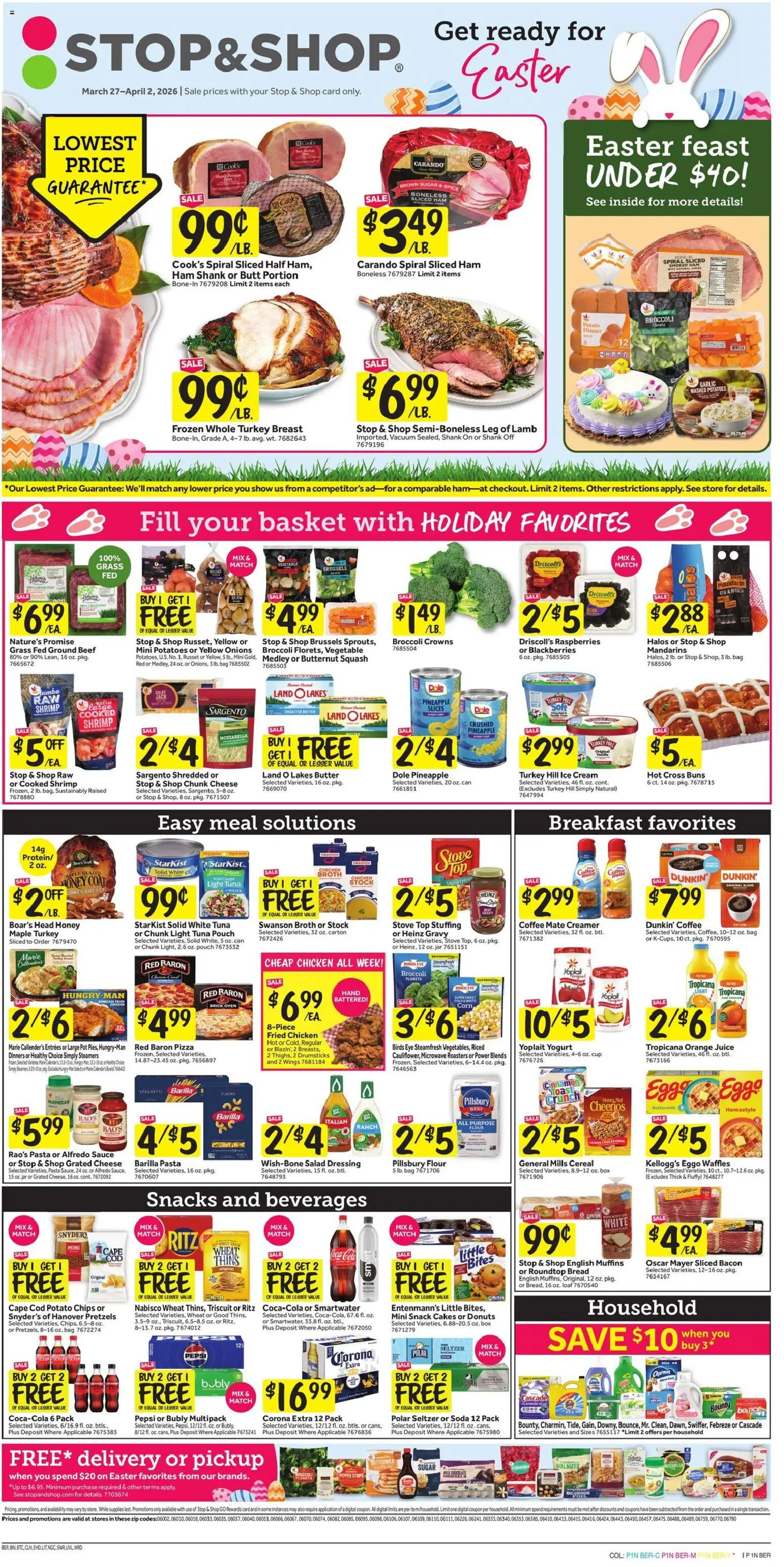 Ad Preview of Stop & Shop Stop & Shop Weekly Circular - CT from 03/27/2026