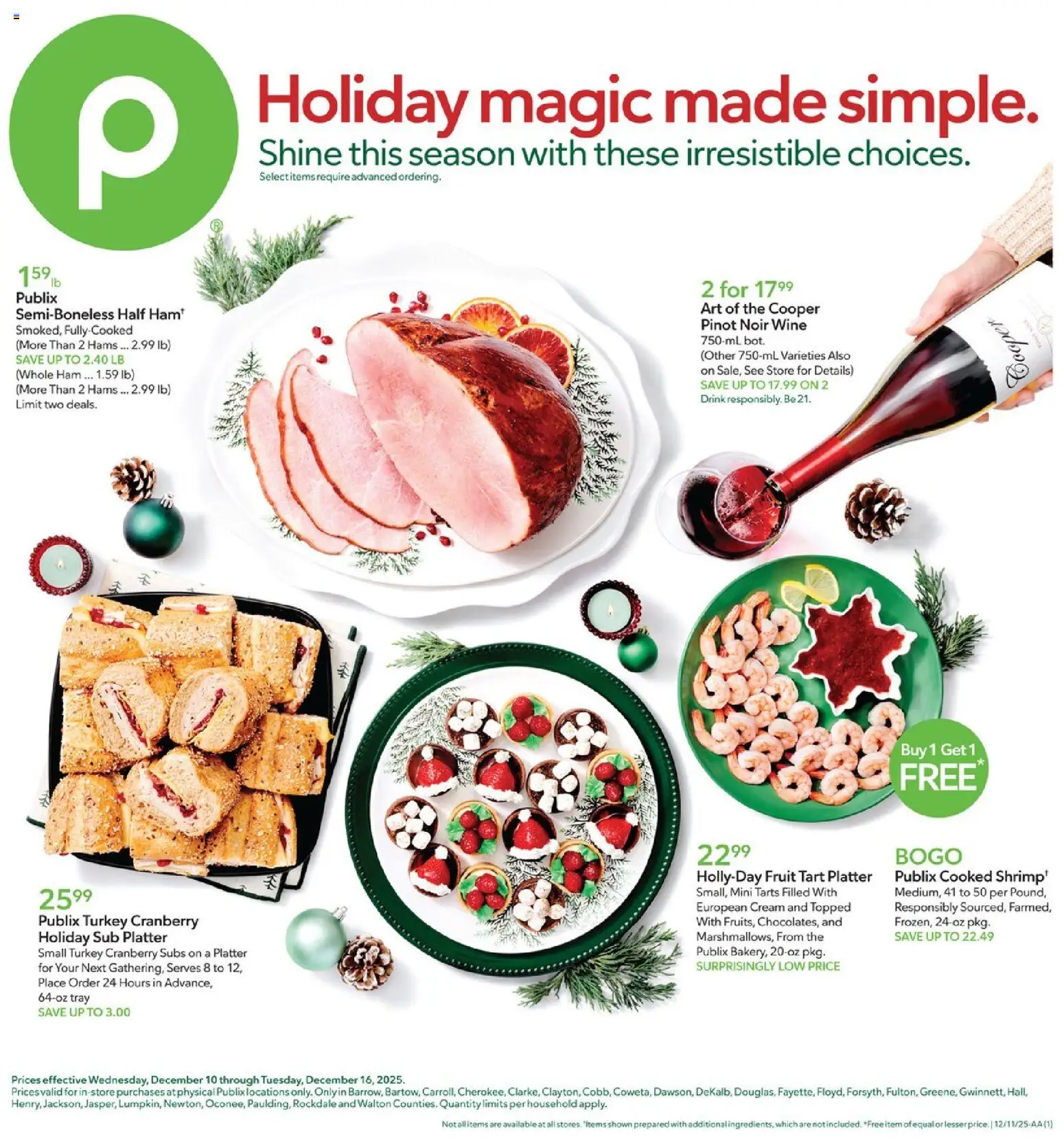 Ad Preview of Publix Weekly Ad from 12/10/2025