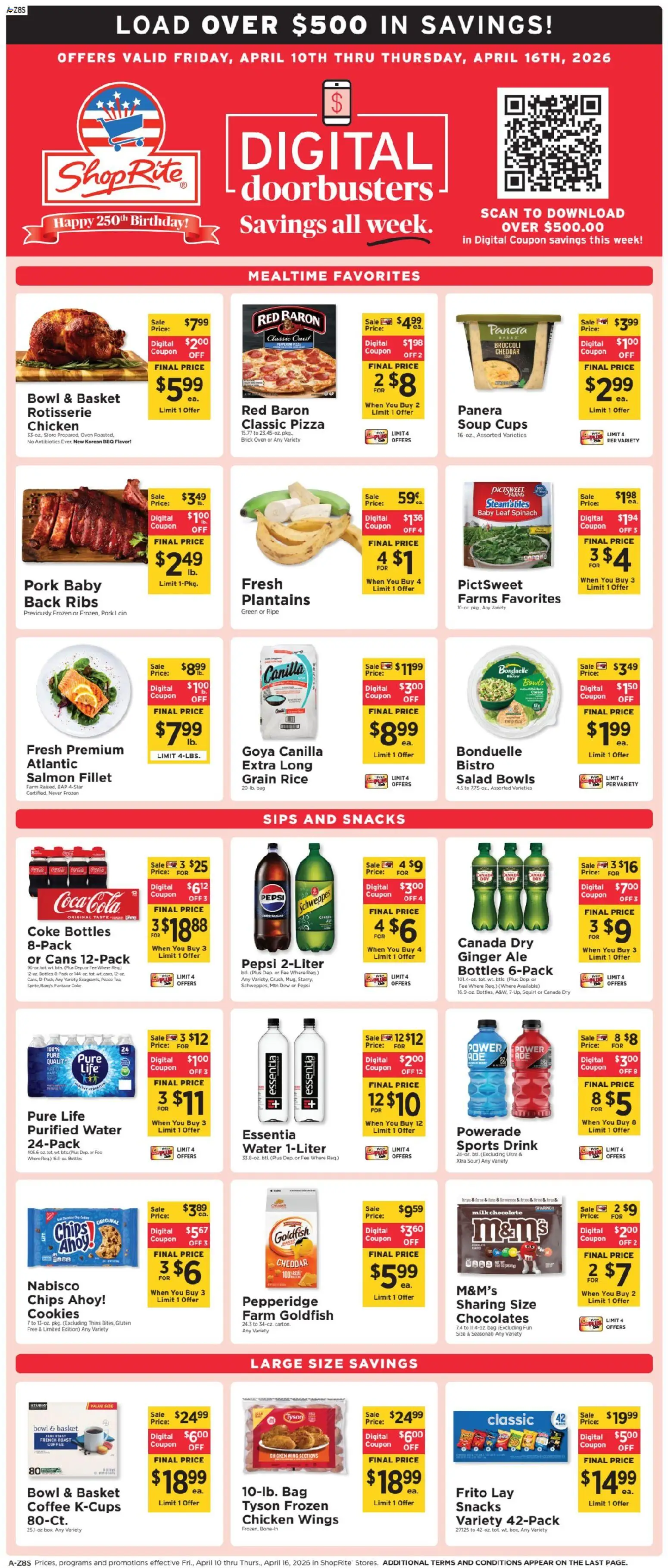 Ad Preview of ShopRite ShopRite Weekly Ad from 04/10/2026