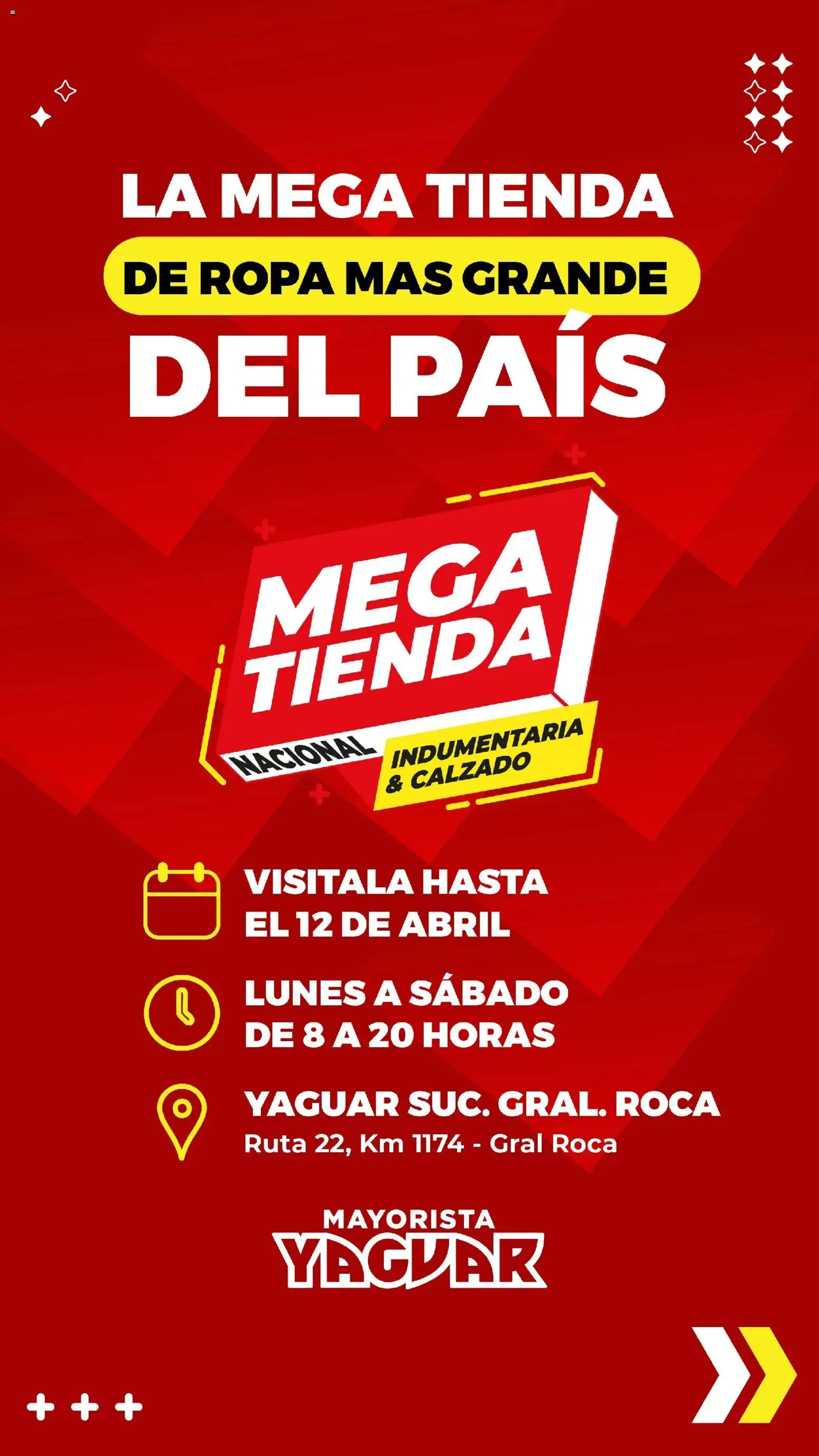 Vista previa del folleto de la tienda Yaguar válido desde el 30/03/2026 