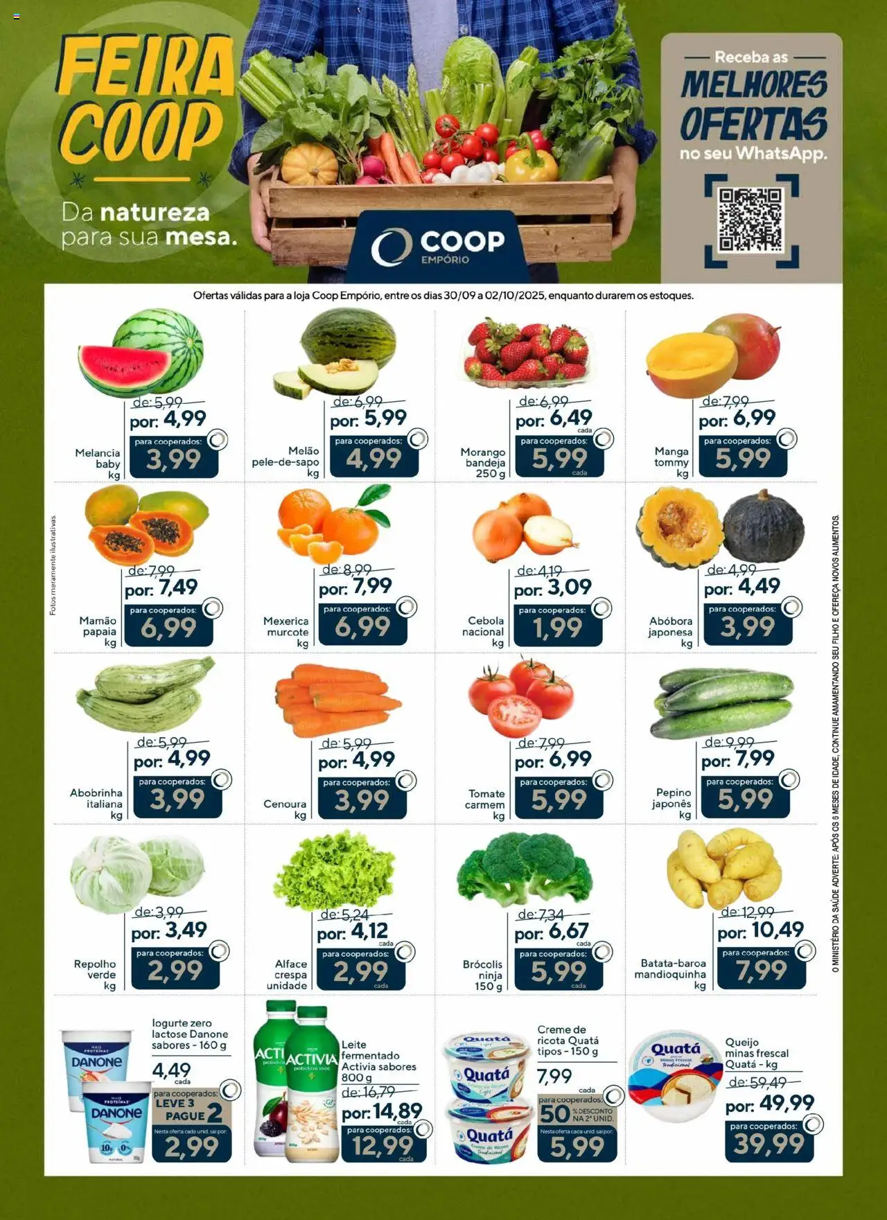 Coop folheto "Ofertas do Açougue Benassi" válido a partir de 30/09/2025 - número de página 1