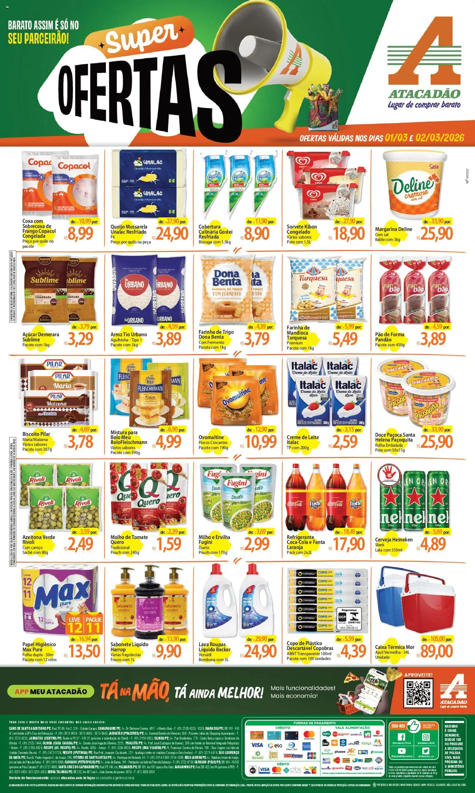 Pré-Visualização do folheto "ofertas - PE" da loja Atacadão válido a partir de 01/03/2026
