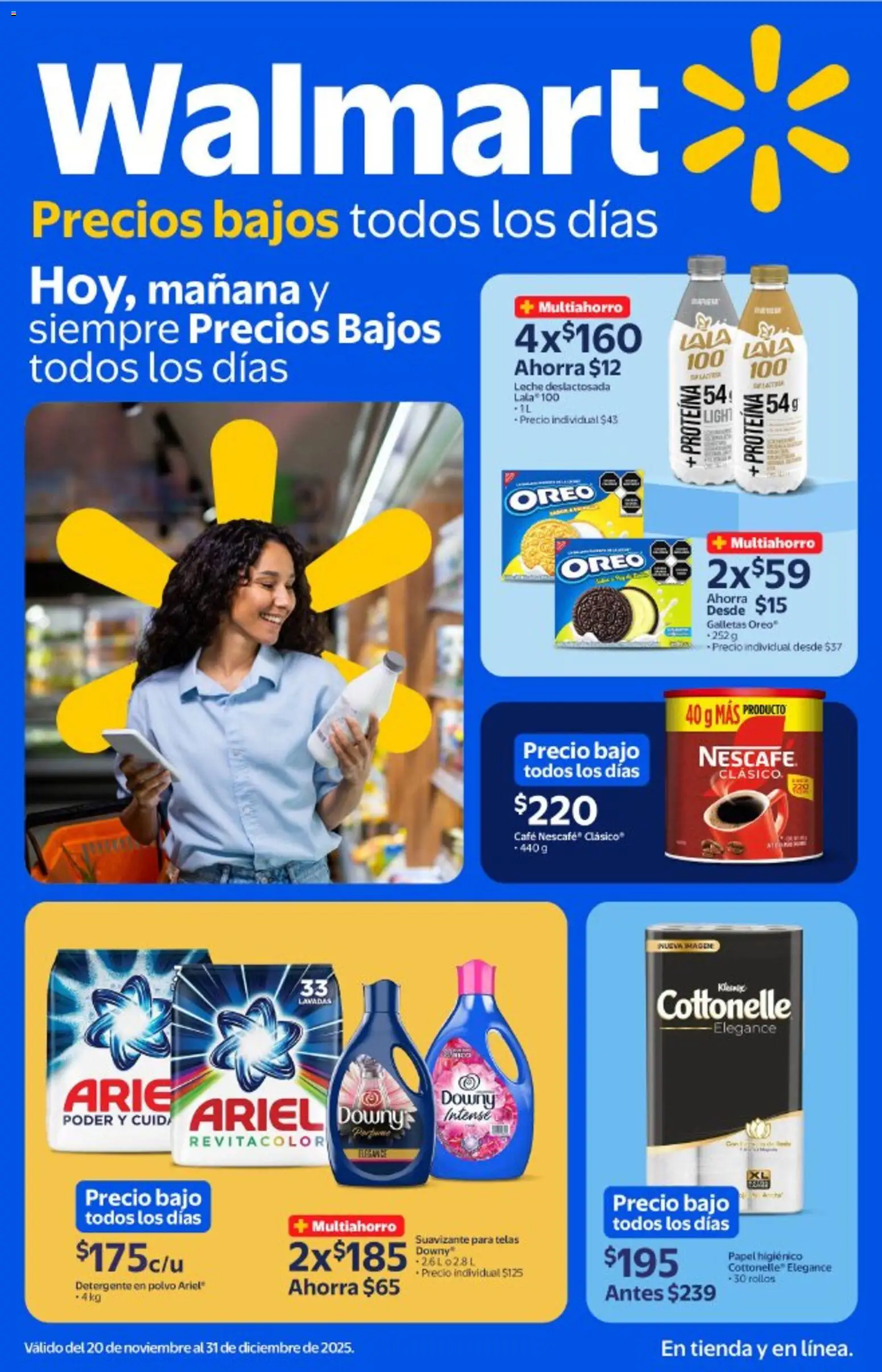Vista previa las ofertas de la tienda Walmart - Folleto Precios bajos todos los días desde el 20/11/2025 