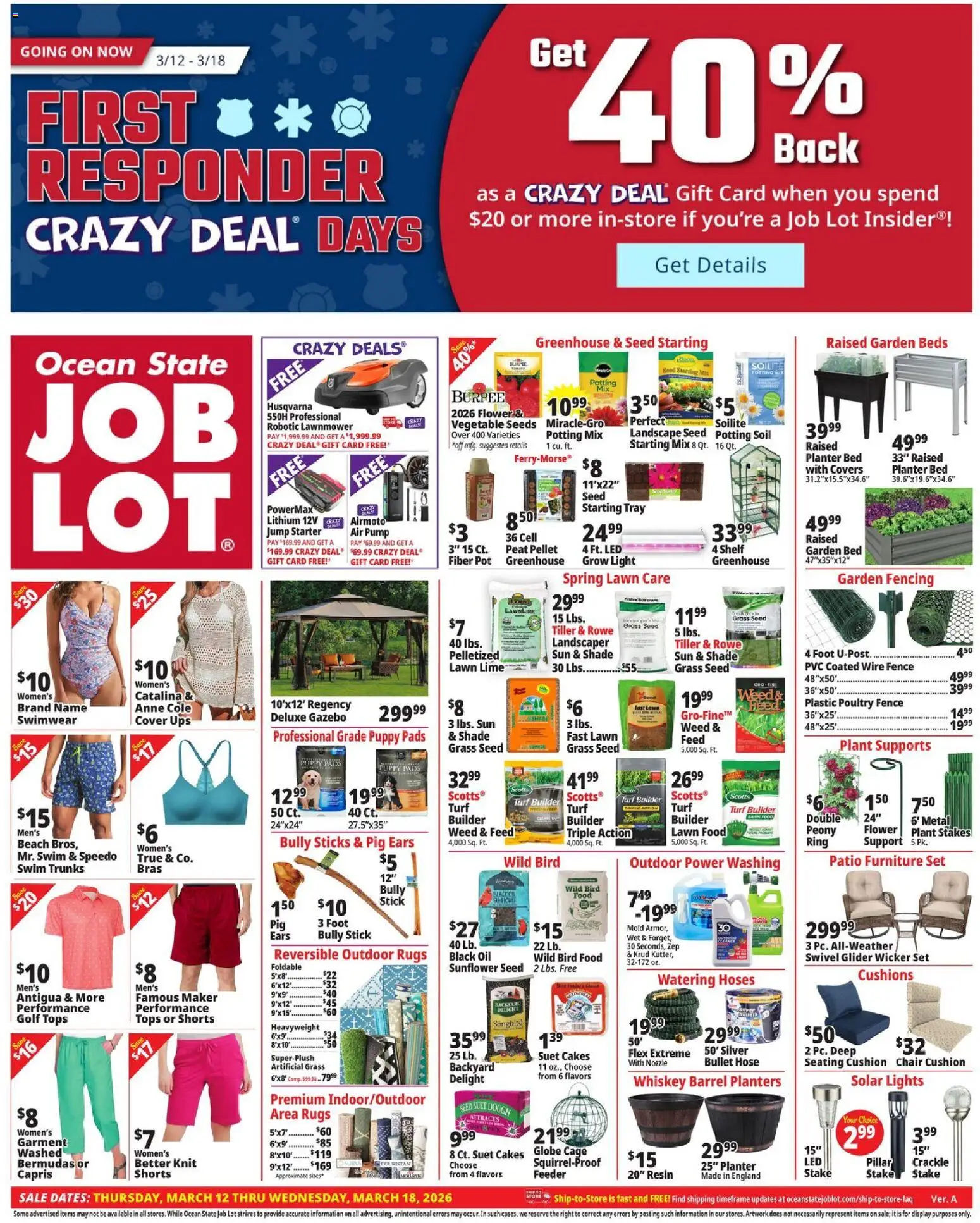Ad Preview of Ocean State Job Lot Ocean State Job Lot Weekly Ad from 03/12/2026