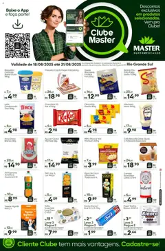 Pré-Visualização do folheto "Ofertas da semana" da loja Master válido a partir de 18/08/2025