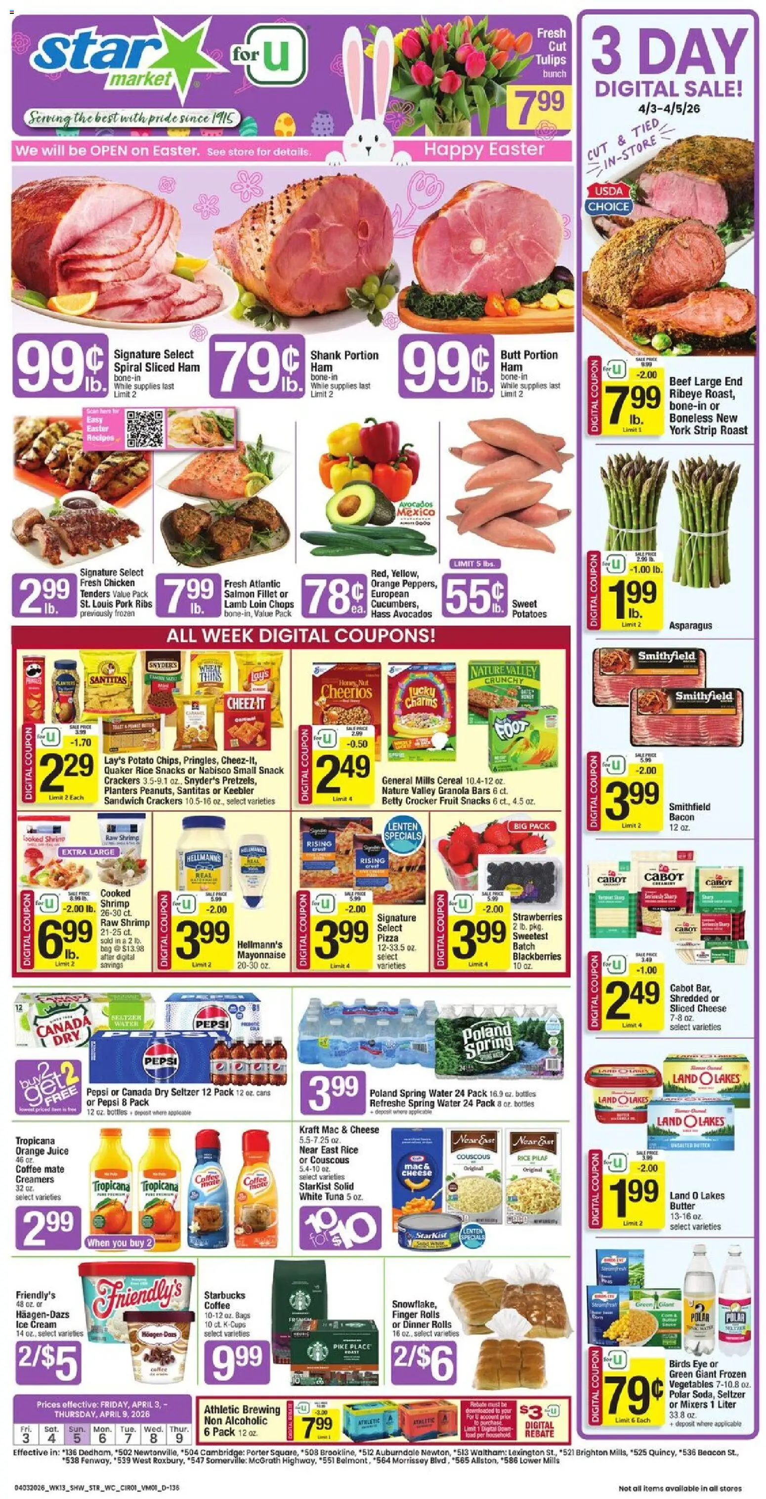Ad Preview of Star Market Star Market Weekly Ad from 04/03/2026