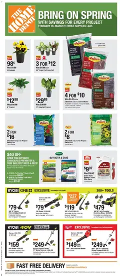 Ad Preview of Home Depot Local Ad - NC from 02/26/2026