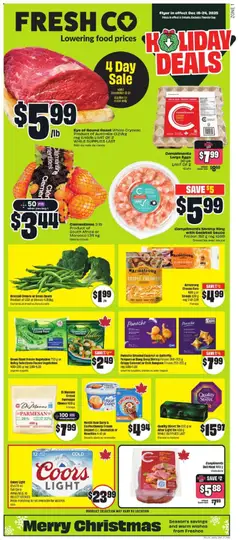 Preview of leaflet Weekly flyer / circulaire from shop FreshCo is valid from Dec 18, 2025