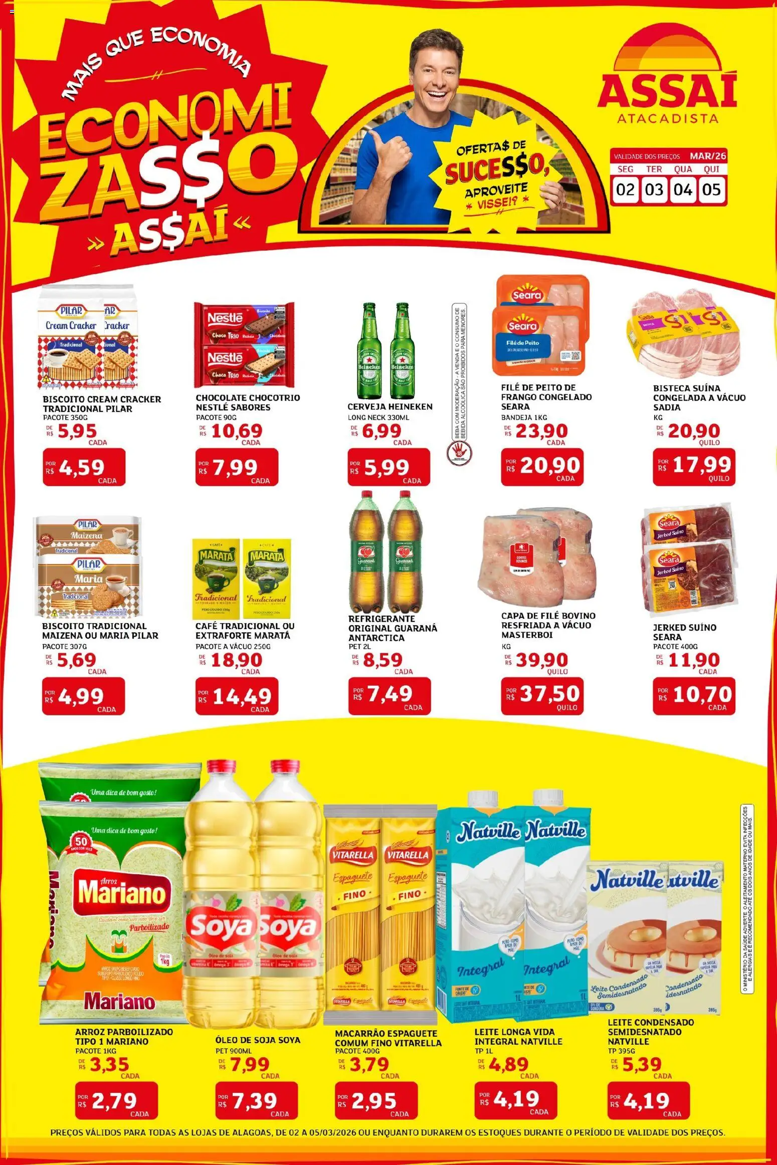 Pré-Visualização do folheto "Assaí Atacadista ofertas - AL" da loja Assaí Atacadista válido a partir de 02/03/2026