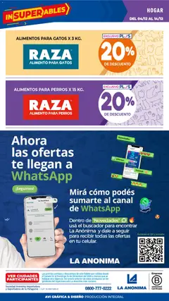 Vista previa del folleto de la tienda La Anonima válido desde el 04/12/2025 | Página: 44