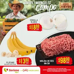 Vista previa las ofertas de la tienda Soriana - Martes y Miércoles del Campo Híper: Tijuana, Mexicali, Ensenada, San Luis Río Colorado y Tecate desde el 29/07/2025 